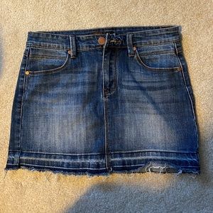 Jean Mini Skirt